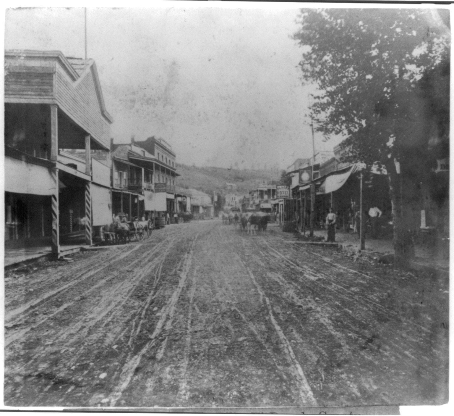 Historic Main Street in Placerville, California