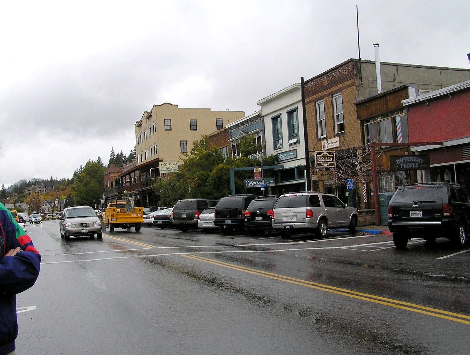 Historic downtown Truckee, California